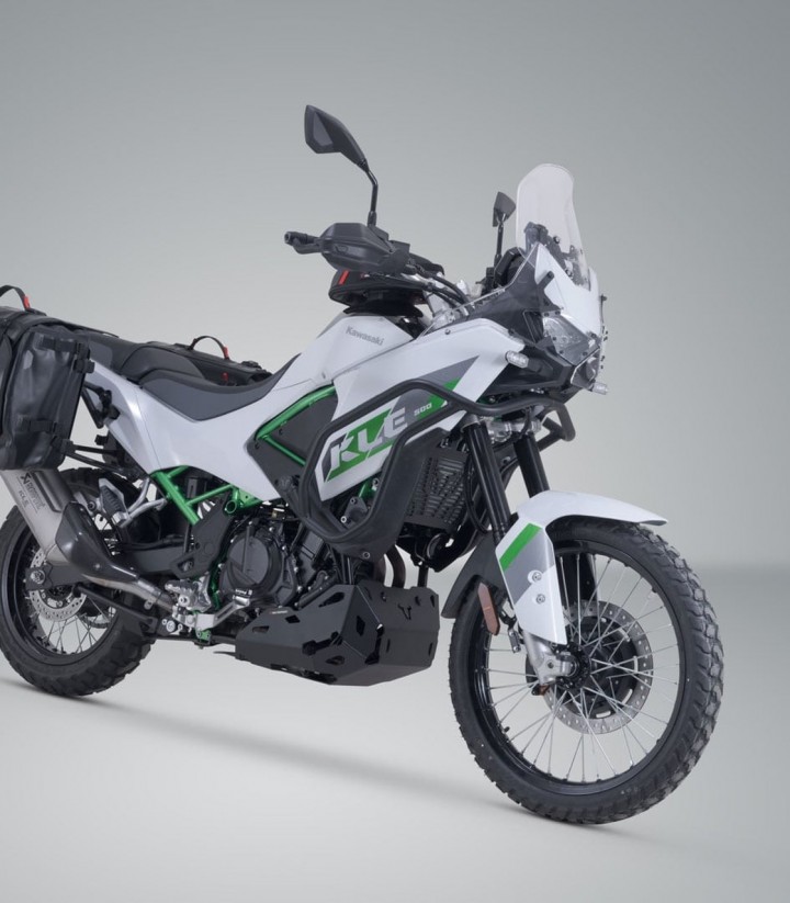 Seitentaschen SW-MOTECH SysBag WP L/L + Adapter Kawasaki KLE500 (26) BC.SYS.08.084.21100/B
