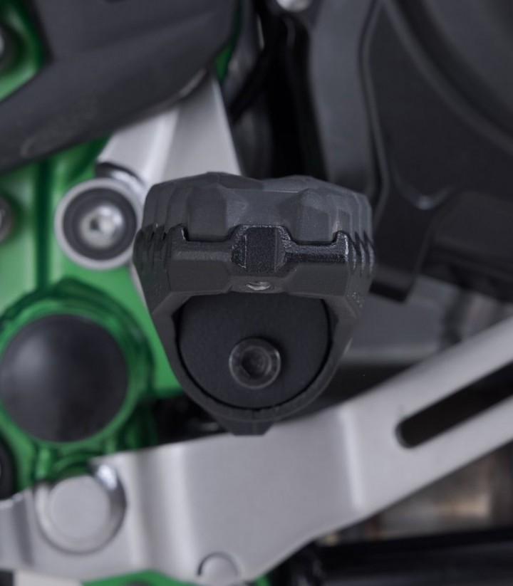 Reposapiés EVO con Adaptadores SW-MOTECH para Kawasaki KLE500 (26) FRS.08.112.10500/B
