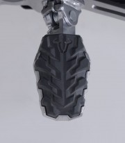 Reposapiés EVO con Adaptadores SW-MOTECH para Kawasaki KLE500 (26) FRS.08.112.10500