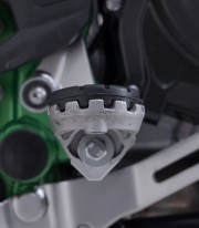 SW-MOTECH ION Footpegs with Adapters for Kawasaki KLE500 (26) FRS.08.011.10500/S