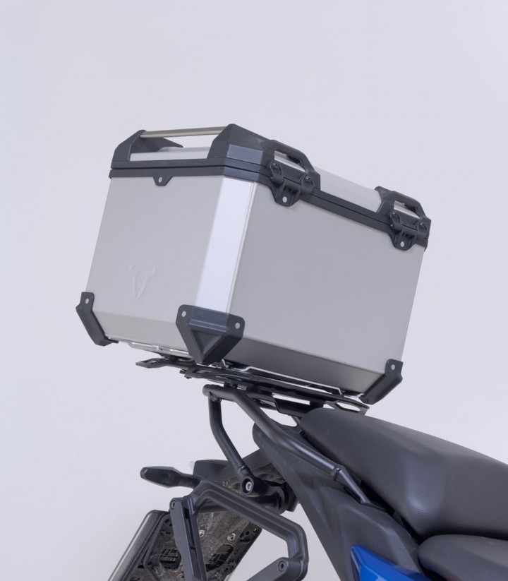 Maleta Superior con Soporte TRAX ADV Plateada 38 L BMW F 450 GS (25) SW-MOTECH GPT.07.984.70000/S