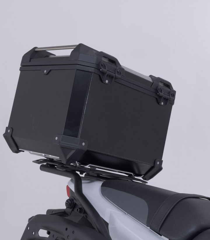Topcase mit Träger TRAX ADV Schwarz 38 L Kawasaki KLE500 (26) SW-MOTECH GPT.08.084.70000/B