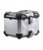 Maleta Superior con Soporte TRAX ADV Plateada 38 L Kawasaki KLE500 (26) SW-MOTECH GPT.08.084.70000/S