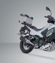 Maleta Superior con Soporte TRAX ADV Plateada 38 L Kawasaki KLE500 (26) SW-MOTECH GPT.08.084.70000/S
