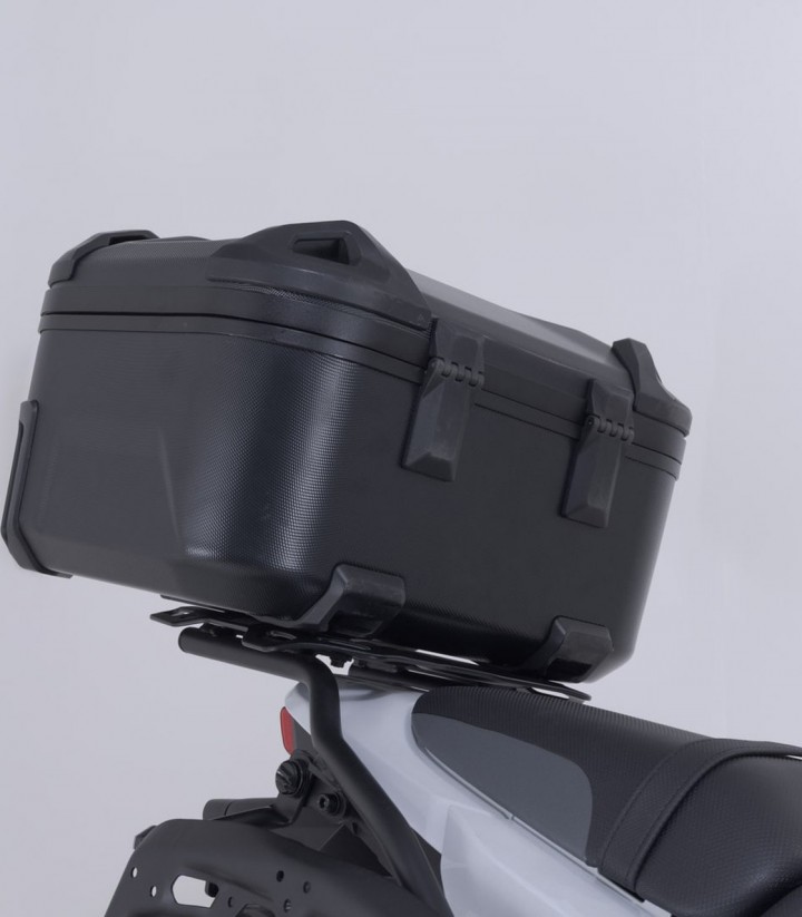 Maleta Superior con Soporte DUSC Negro 41 L Kawasaki KLE500 (26) SW-MOTECH GPT.08.084.65000/B