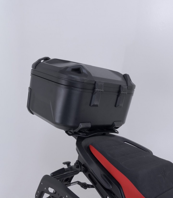 Topcase mit Träger DUSC Schwarz 41 L MV Agusta Enduro Veloce (24) SW-MOTECH GPT.28.023.65000/B