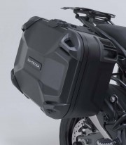 SW-MOTECH DUSC 41/41 L Side Cases with Carrier for Ducati Multistrada V4 (20-24) Black KFT.22.822.65103/B