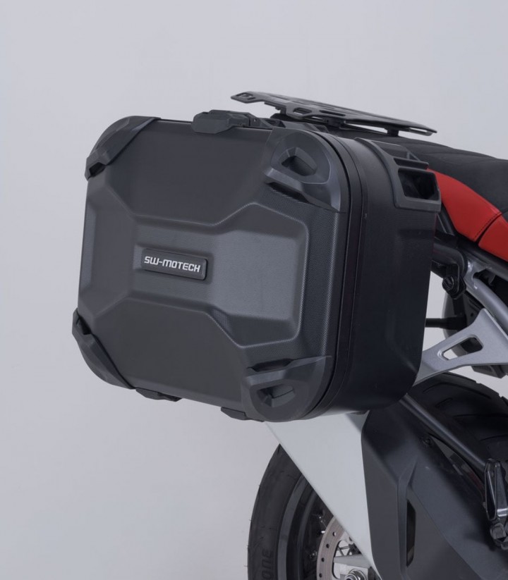 Maletas Laterales con Soporte DUSC Negras 41/33 L MV Agusta Enduro Veloce (24) SW-MOTECH KFT.28.023.65000/B