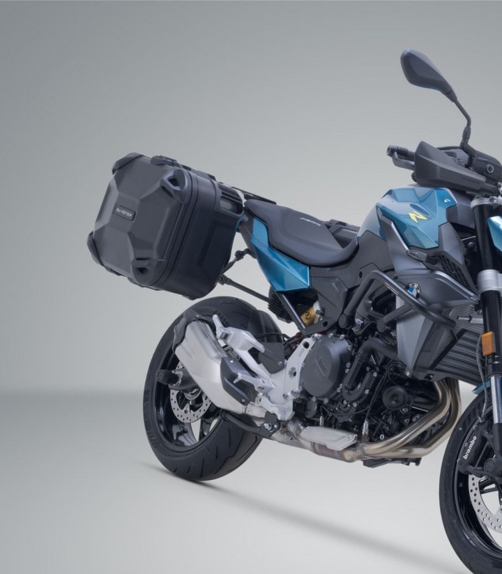 SW-MOTECH DUSC 41/41 L Side Cases with Carrier for BMW F 900 R (24), F 900 XR (24) Black KFT.07.949.65300/B