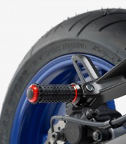 Puig motorcycle footpegs model R-Fighter S color red