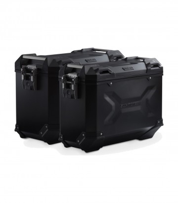 SW-MOTECH 45/37 L TRAX ADV Side Cases with Carrier for CFMOTO 1000MT-X (25), 800MT-X (24) Black KFT.10.057.70001/B