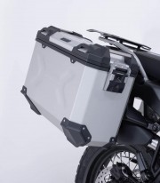 SW-MOTECH 45/37 L TRAX ADV Side Cases with Carrier for CFMOTO 1000MT-X (25), 800MT-X (24) Silver KFT.10.057.70001/S