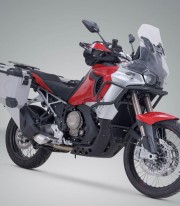 Maletas Laterales con Soporte TRAX ADV Plateadas 45/37 L MV Agusta Enduro Veloce (24) SW-MOTECH KFT.28.023.70000/S