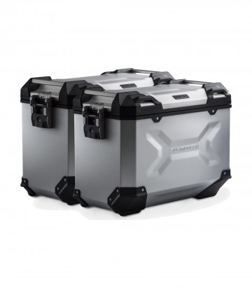 Maletas Laterales con Soporte TRAX ADV Plateadas 45 L BMW F 900 R (24), F 900 XR (24) SW-MOTECH KFT.07.949.70300/S