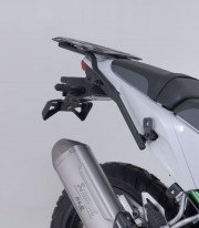 Maletas Laterales con Soporte TRAX ADV Grises 45/37 L Kawasaki KLE500 (26) SW-MOTECH KFT.08.084.70200/S