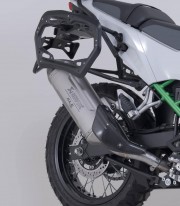 SW-MOTECH 45/37 L TRAX ADV Side Cases with Carrier for Kawasaki KLE500 (26) Grey KFT.08.084.70200/S