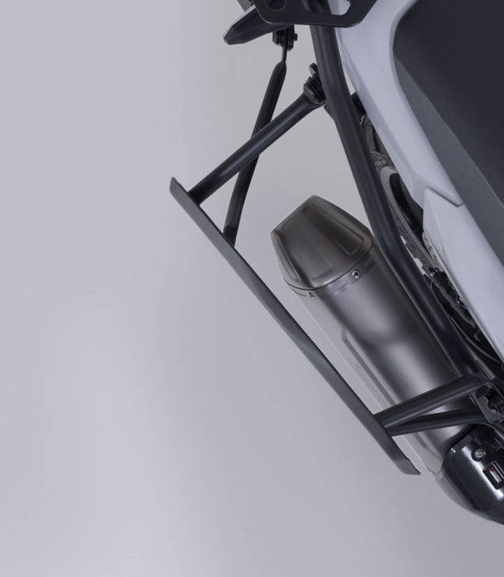 Maletas Laterales con Soporte TRAX ADV Grises 45/37 L Kawasaki KLE500 (26) SW-MOTECH KFT.08.084.70200/S