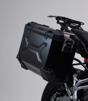 SW-MOTECH 45 L TRAX ADV Side Cases with Carrier for Ducati Multistrada V4 (20-24) Black KFT.22.822.70302/B