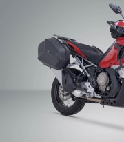 SW-MOTECH AERO ABS 25/25 L Side Cases with Carrier for MV Agusta Enduro Veloce (24) Black KFT.28.023.60100/B