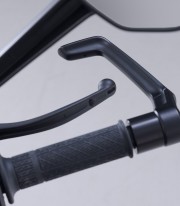 SW MOTECH Lever Guards CFMOTO 675NK (24, 26) in Black LVG.10.068.10000/B