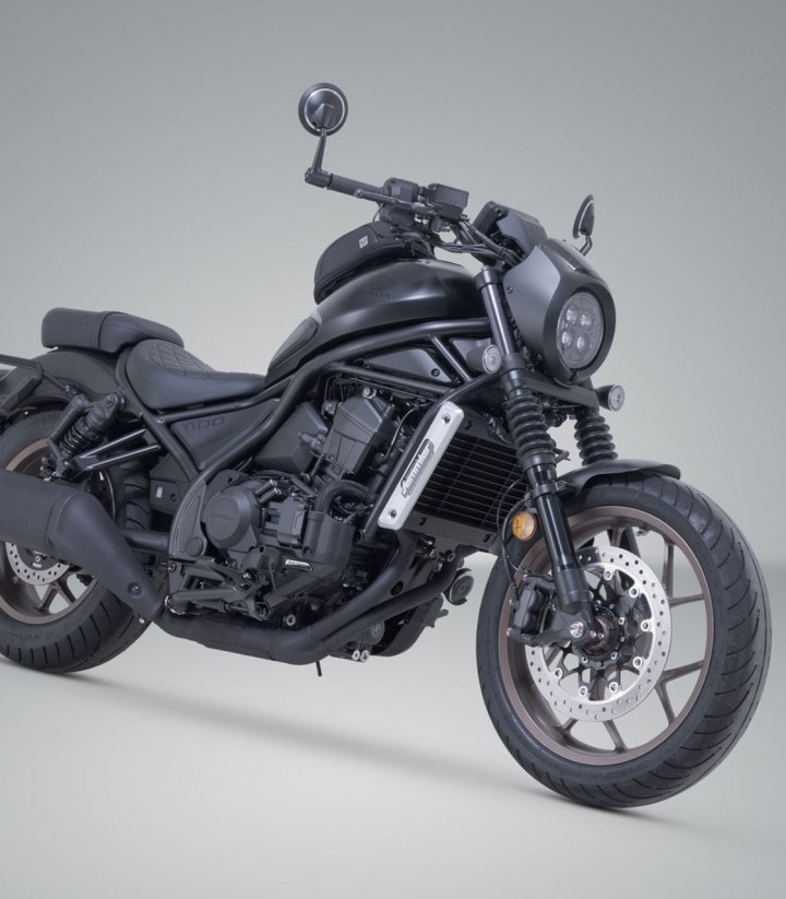 Soporte Lateral Izquierdo V-LOC Honda CMX1100 Rebel (20-24) SW-MOTECH VMC.01.843.10000