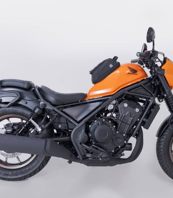 Soporte Lateral Izquierdo V-LOC Honda CMX500 Rebel (16-24), Rebel 300 (23) SW-MOTECH VMC.01.887.10000