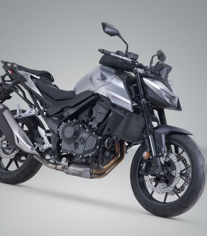Soporte Lateral Derecho V-LOC Honda CB750 Hornet (22-24) / E-Clutch (25) SW-MOTECH VMC.01.971.11000