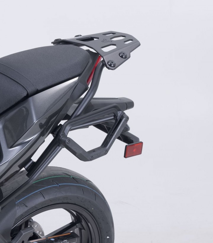 Soporte Lateral Izquierdo V-LOC Kawasaki Ninja 650 (16-22), Z650 (16-22), Z650S (25) SW-MOTECH VMC.08.866.10000