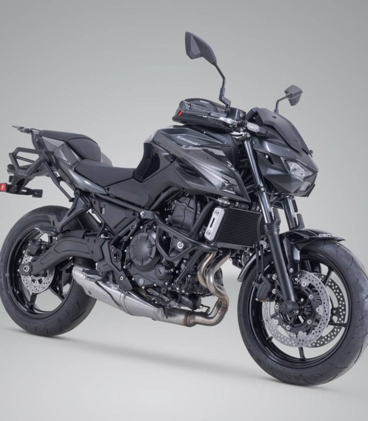 Soporte Lateral Derecho V-LOC Kawasaki Ninja 650 (16-22), Z650 (16-22), Z650S (25) SW-MOTECH VMC.08.866.11000