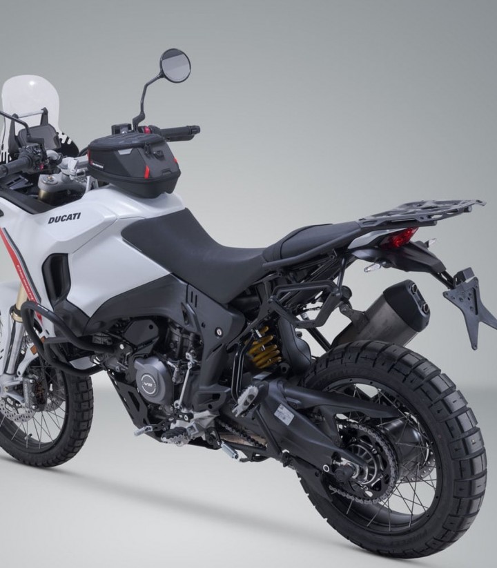 Seitenträger Links V-LOC Ducati DesertX (26) SW-MOTECH VMC.22.113.10000
