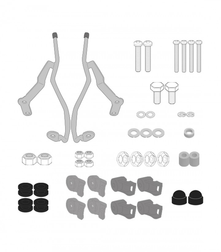 Kit montaje A7074A para cúpula Givi 7057A