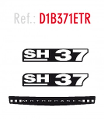 SHAD SH37 Stickers D1B371ETR