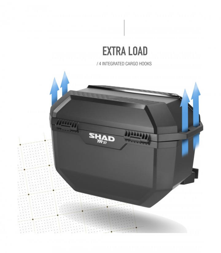 Maletas laterales SHAD TR27 27 Litros