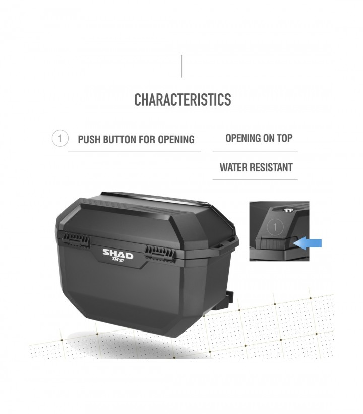 SHAD TR27 27 Liters Side Cases