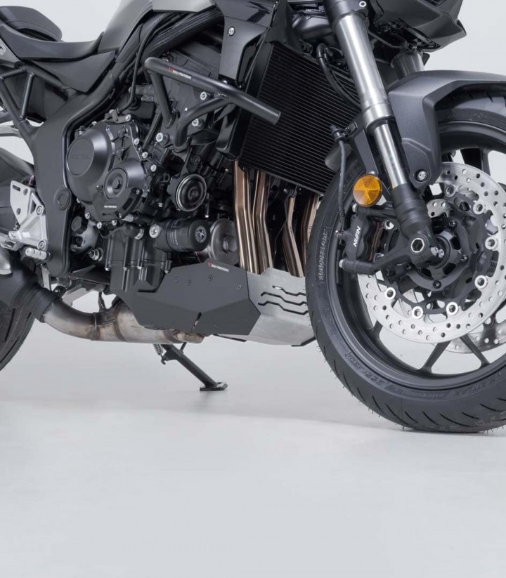 Motorschutz SW-MOTECH Schwarz und Silber Honda CB1000 Hornet (24), CB1000GT (25) MSS.01.211.10000