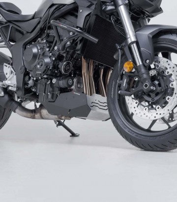 Protector de Cárter SW-MOTECH Negro y Plateado Honda CB1000 Hornet (24), CB1000GT (25) MSS.01.211.10000