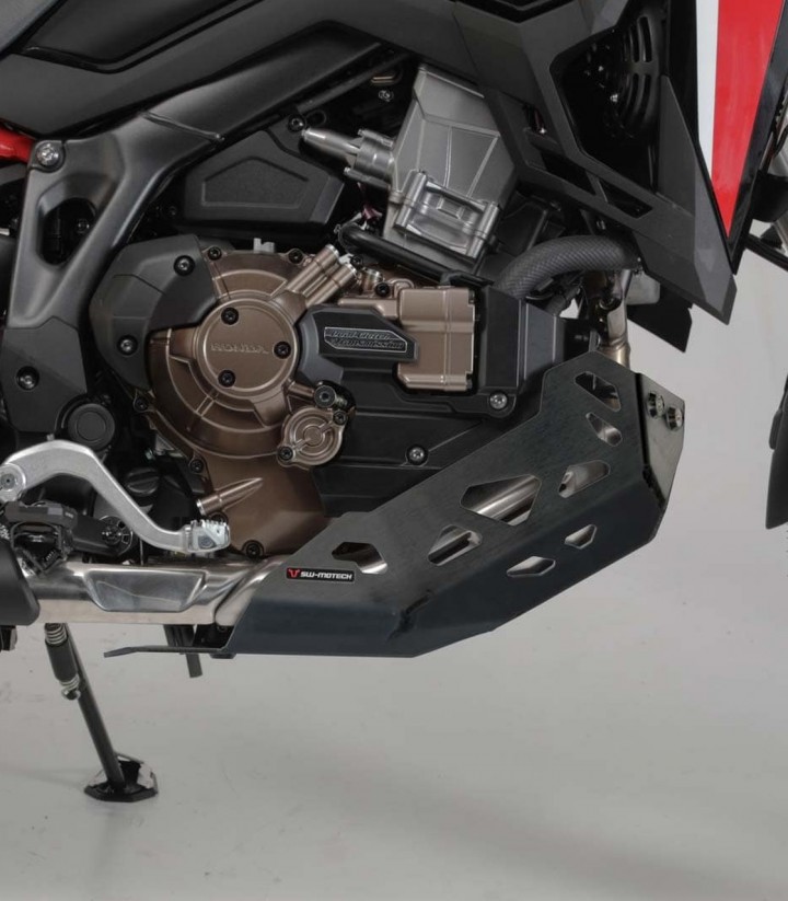 Protector de Cárter SW-MOTECH Negro Honda CRF1100L Africa Twin (19, 23), Adventure Sports (19-23) MSS.01.942.10001/B