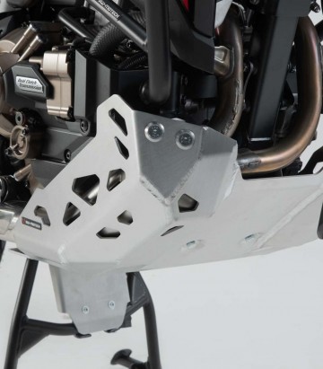 Protector de Cárter SW-MOTECH Plateado Honda CRF1100L Africa Twin (19, 23), Adventure Sports (19-23) MSS.01.942.10101/S
