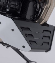 Protector de Cárter SW-MOTECH Negro y Plateado Husqvarna Svartpilen/Vitpilen 801 (24) MSS.03.012.10000