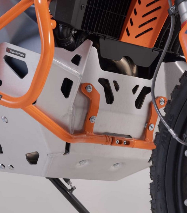 Protector de Cárter SW-MOTECH Plateado KTM 790 Adventure (19-21, 23), 890 Adventure (20-22) MSS.04.521.10002/S