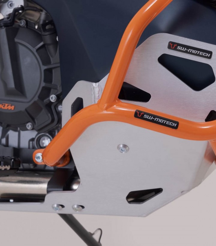 Protector de Cárter SW-MOTECH Plateado KTM 790 Adventure (19-21, 23), 890 Adventure (20-22) MSS.04.521.10002/S