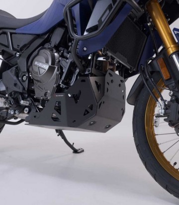 Protector de Cárter SW-MOTECH Negro Suzuki V-Strom 800 (22) MSS.05.845.10001/B