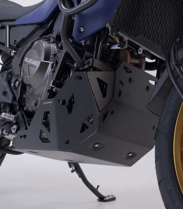Protector de Cárter SW-MOTECH Negro Suzuki V-Strom 800 (22) MSS.05.845.10001/B