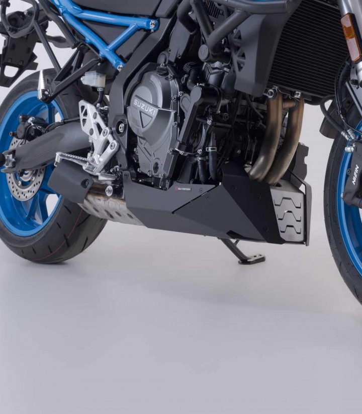 Motorschutz SW-MOTECH Schwarz und Silber Suzuki GSX-8S (22), GSX-8T (25) MSS.05.846.10000