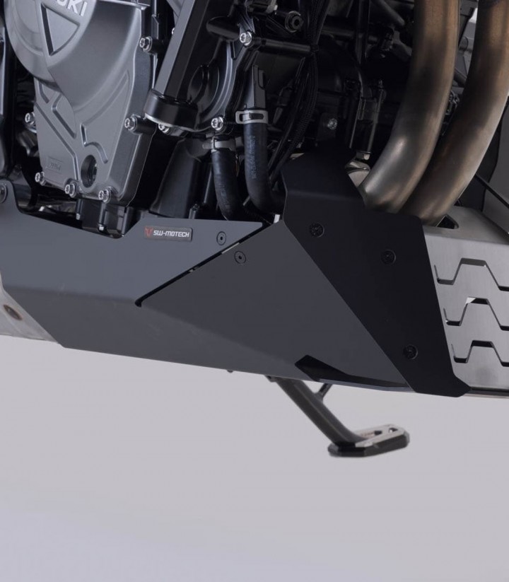 Motorschutz SW-MOTECH Schwarz und Silber Suzuki GSX-8S (22), GSX-8T (25) MSS.05.846.10000