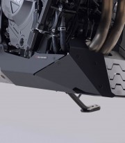 SW-MOTECH Skid Plate for Suzuki GSX-8S (22), GSX-8T (25) in Silver & Black MSS.05.846.10000