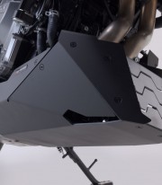 SW-MOTECH Skid Plate for Suzuki GSX-8S (22), GSX-8T (25) in Silver & Black MSS.05.846.10000