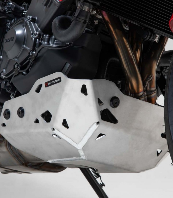 Protector de Cárter SW-MOTECH Plateado Yamaha Tracer 9 (20-24) MSS.06.921.10001/S