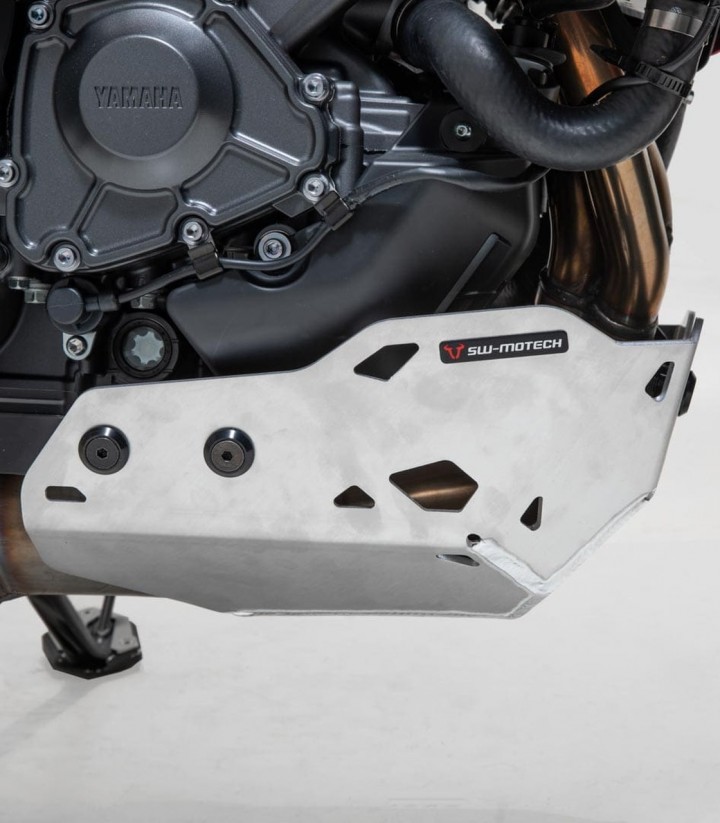 Protector de Cárter SW-MOTECH Plateado Yamaha Tracer 9 (20-24) MSS.06.921.10001/S
