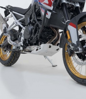 SW-MOTECH Skid Plate for BMW F 750/800/850/900 GS (17-23) in Silver MSS.07.897.10003/S